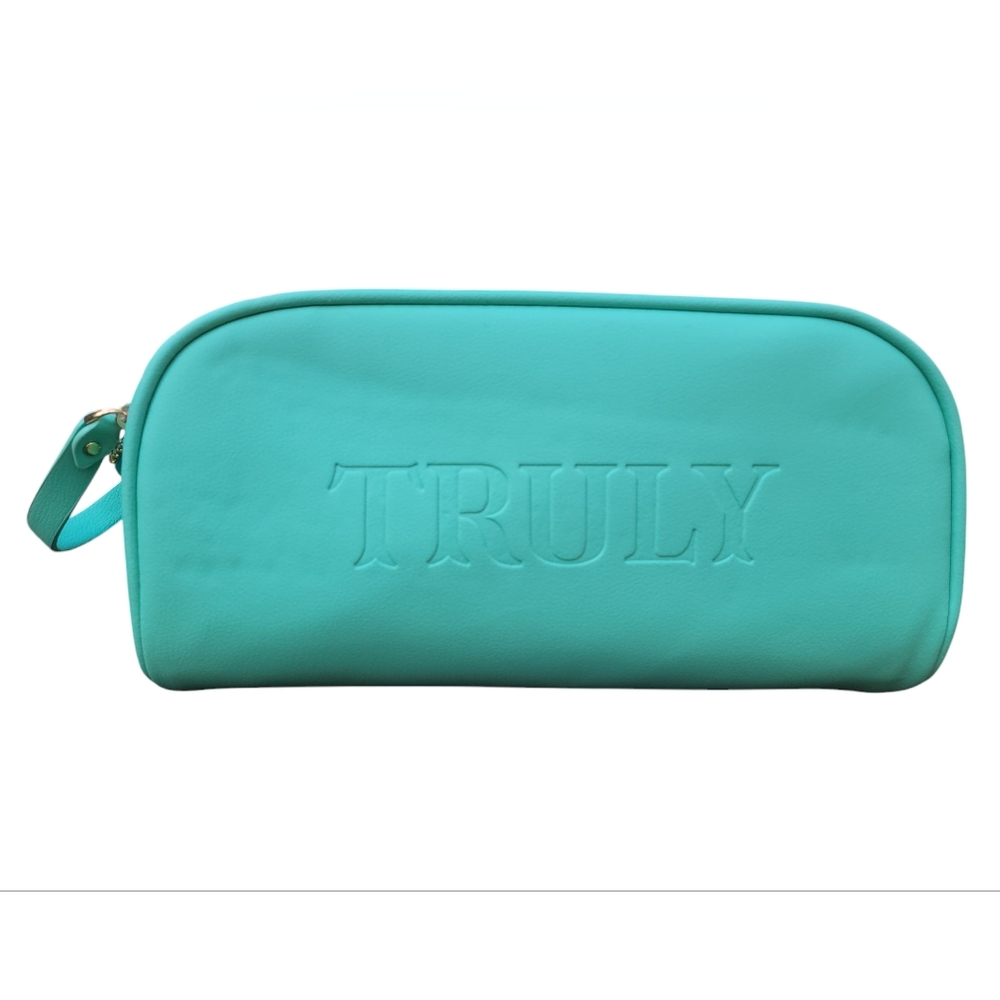 TRULY Signature Turquoise Vanity Travel Case NWOT